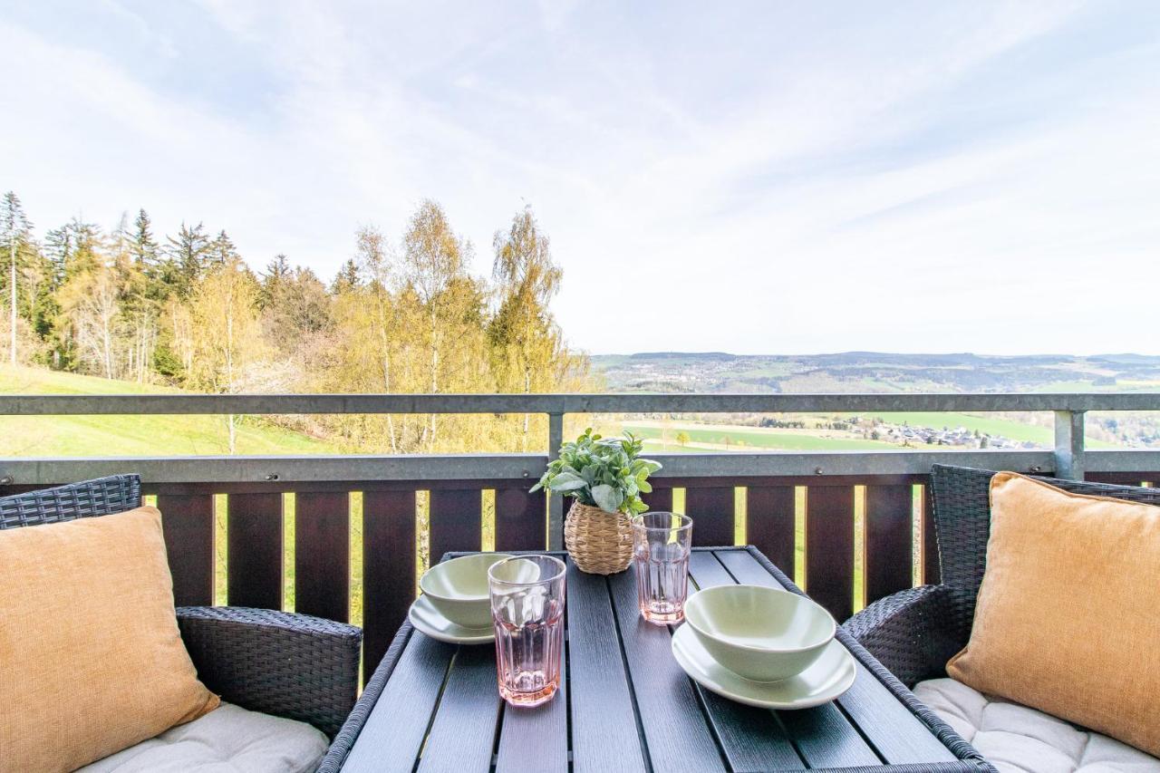 Apartment Bergwiese I Balkon I Aufzug I Stellplatz Schwarzenberg  Kültér fotó