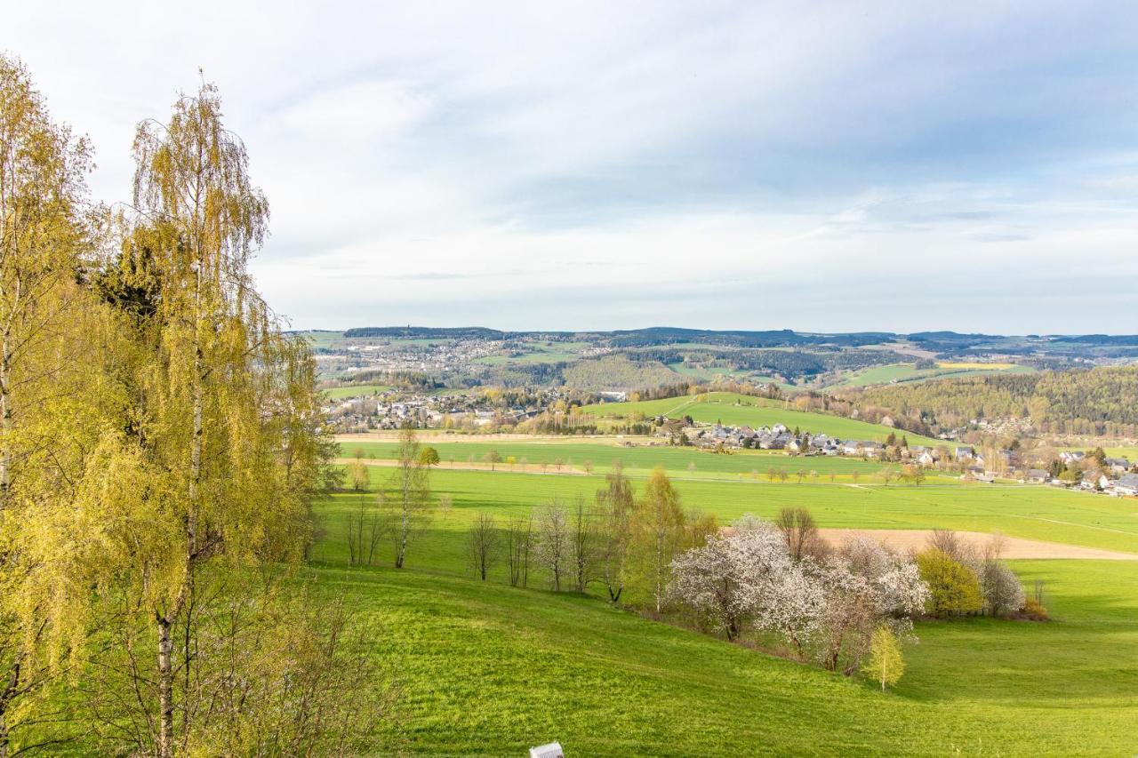 Apartment Bergwiese I Balkon I Aufzug I Stellplatz Schwarzenberg  Kültér fotó