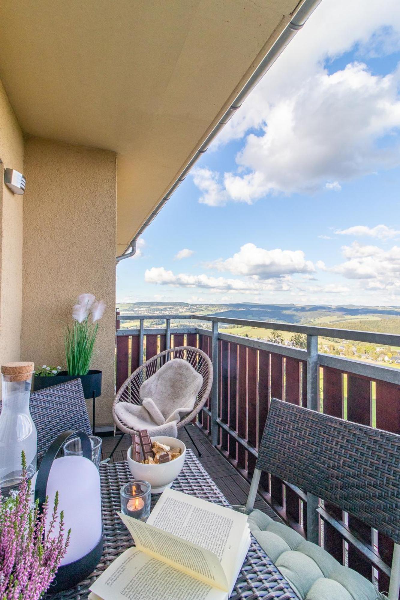 Apartment Bergwiese I Balkon I Aufzug I Stellplatz Schwarzenberg  Kültér fotó